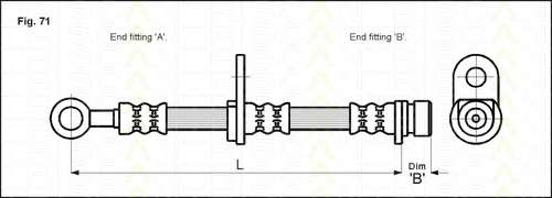 Тормозной шланг