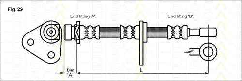 Тормозной шланг