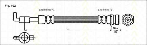 Тормозной шланг