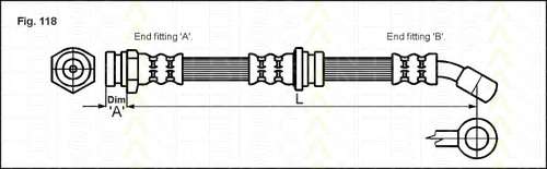 Тормозной шланг