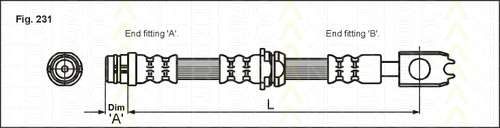 Тормозной шланг