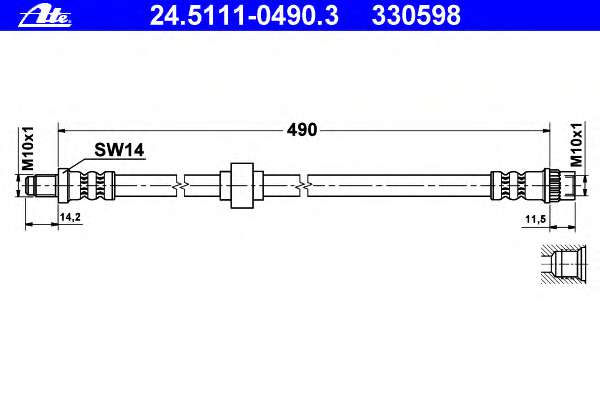 Тормозной шланг