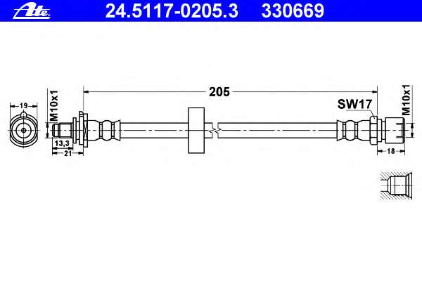 Тормозной шланг
