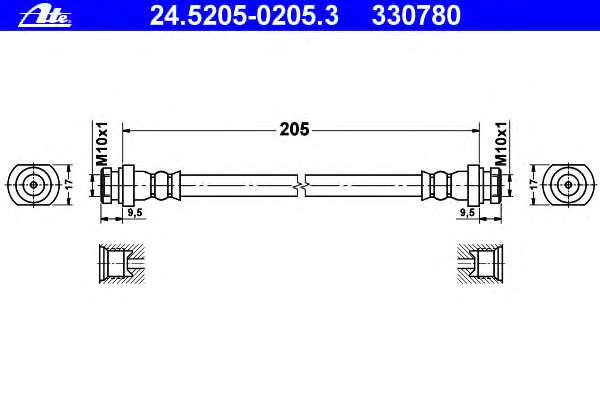 Тормозной шланг