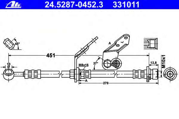 Тормозной шланг