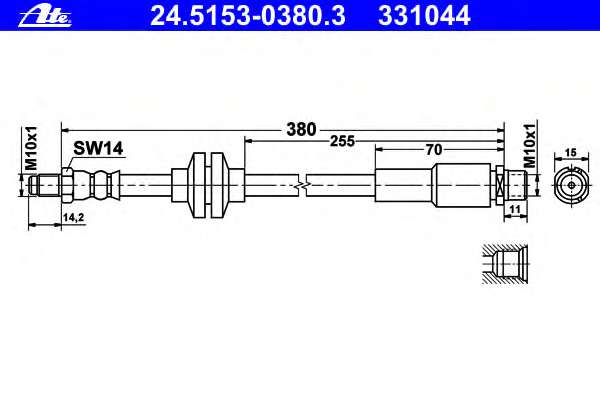 Тормозной шланг