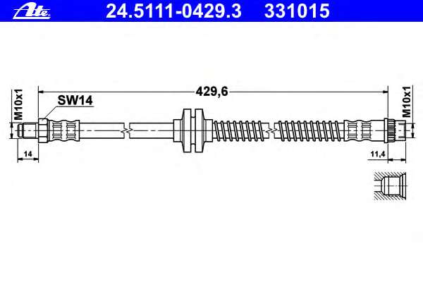 Тормозной шланг
