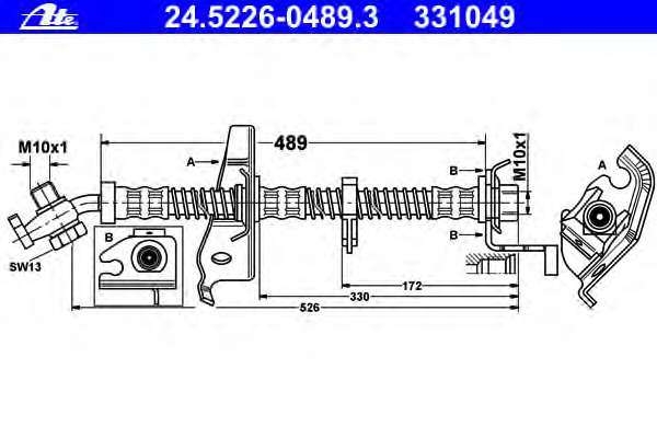 Тормозной шланг