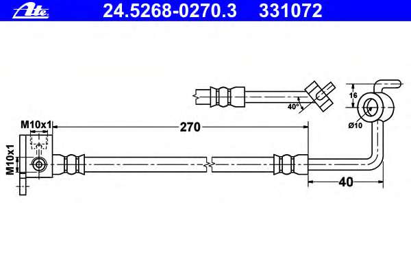 Тормозной шланг