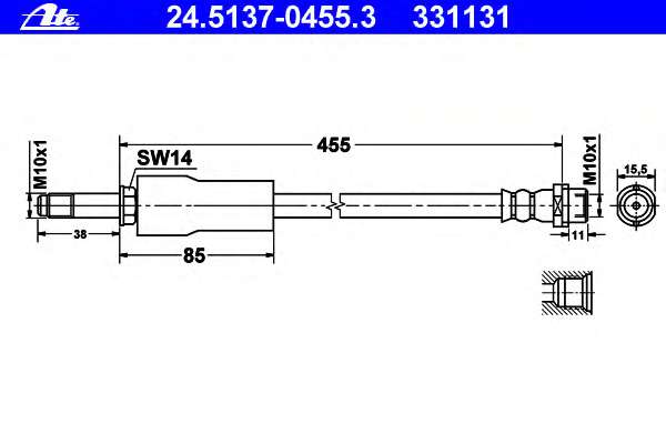 Тормозной шланг