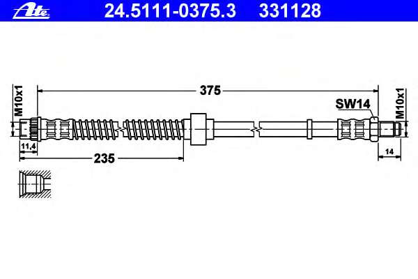 Тормозной шланг