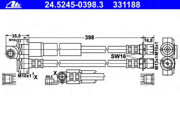 Тормозной шланг