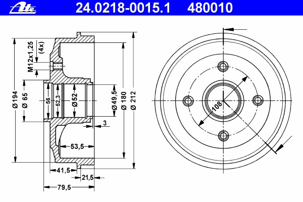 Тормозной барабан