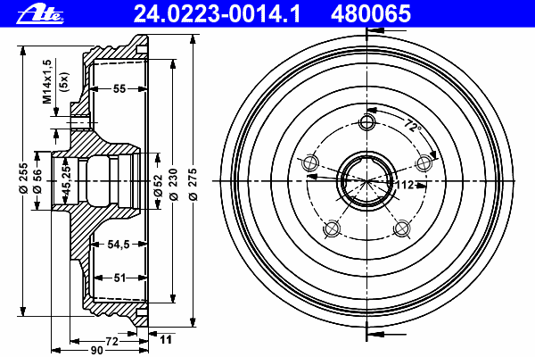 Тормозной барабан