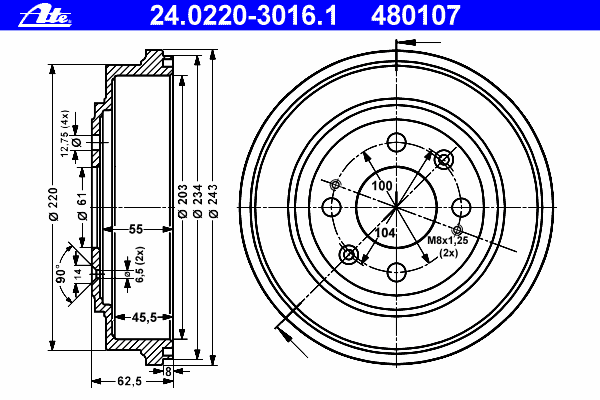 Тормозной барабан