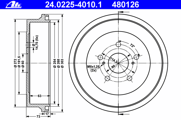 Тормозной барабан
