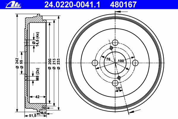 Тормозной барабан