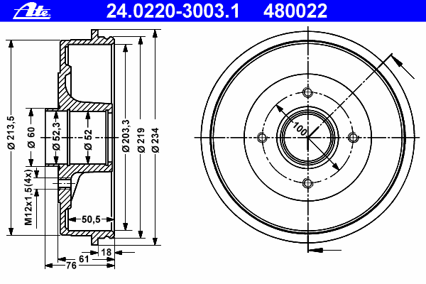 Тормозной барабан