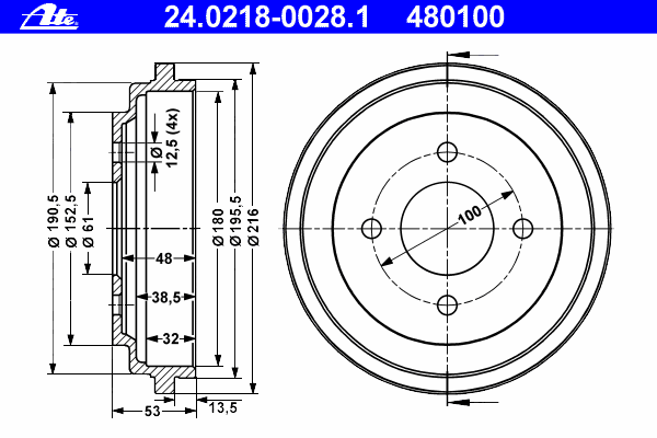 Тормозной барабан
