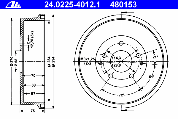 Тормозной барабан