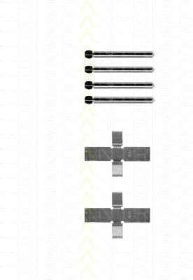 Комплектующие, колодки дискового тормоза