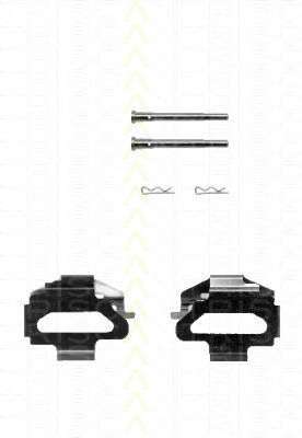 Комплектующие, колодки дискового тормоза