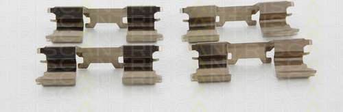 Комплектующие, колодки дискового тормоза