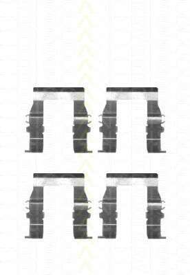 Комплектующие, колодки дискового тормоза