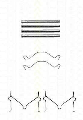 Комплектующие, колодки дискового тормоза