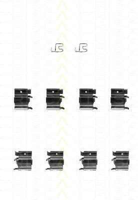 Комплектующие, колодки дискового тормоза