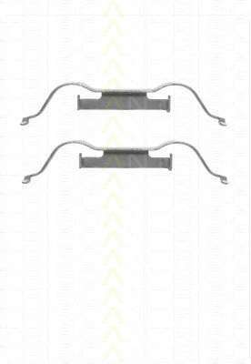 Комплектующие, колодки дискового тормоза