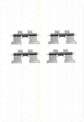 Комплектующие, колодки дискового тормоза