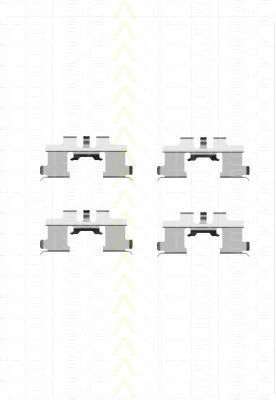 Комплектующие, колодки дискового тормоза