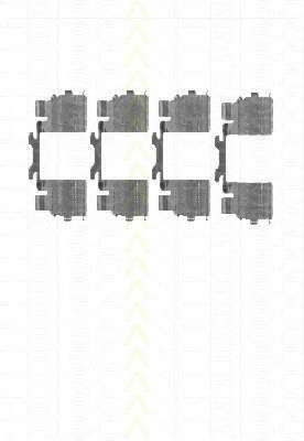 Комплектующие, колодки дискового тормоза