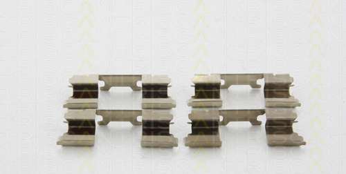 Комплектующие, колодки дискового тормоза