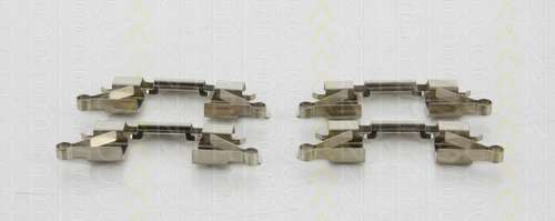 Комплектующие, колодки дискового тормоза