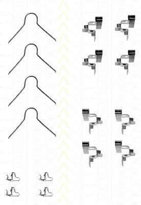 Комплектующие, колодки дискового тормоза