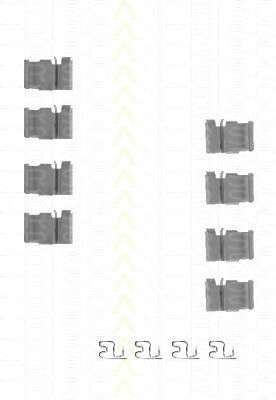 Комплектующие, колодки дискового тормоза