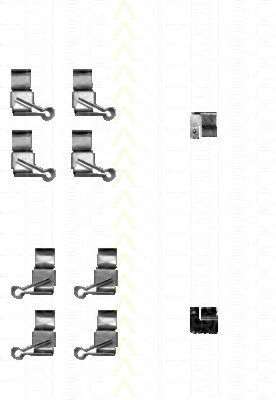 Комплектующие, колодки дискового тормоза