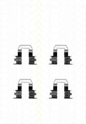 Комплектующие, колодки дискового тормоза