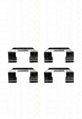 Комплектующие, колодки дискового тормоза