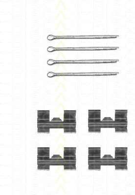 Комплектующие, колодки дискового тормоза