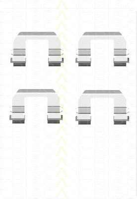 Комплектующие, колодки дискового тормоза