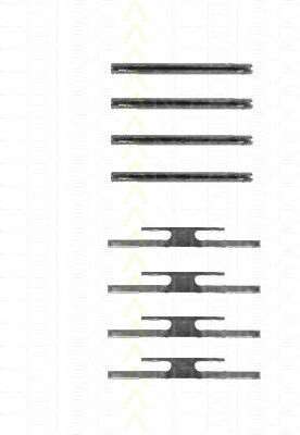 Комплектующие, колодки дискового тормоза