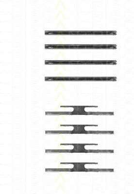 Комплектующие, колодки дискового тормоза