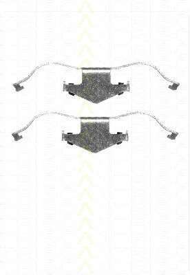 Комплектующие, колодки дискового тормоза