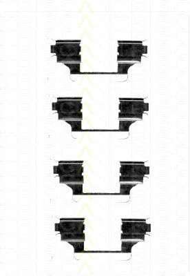 Комплектующие, колодки дискового тормоза