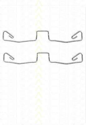 Комплектующие, колодки дискового тормоза