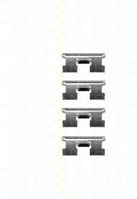 Комплектующие, колодки дискового тормоза