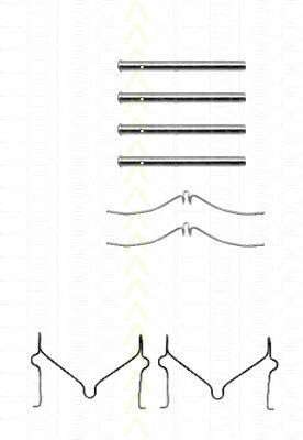 Комплектующие, колодки дискового тормоза
